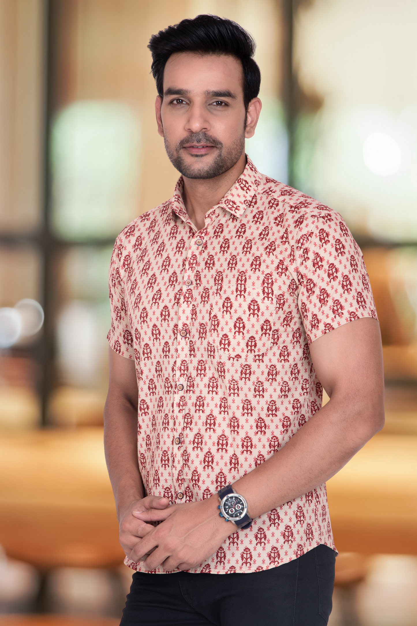 Sanganeri Printed Cotton Shirt