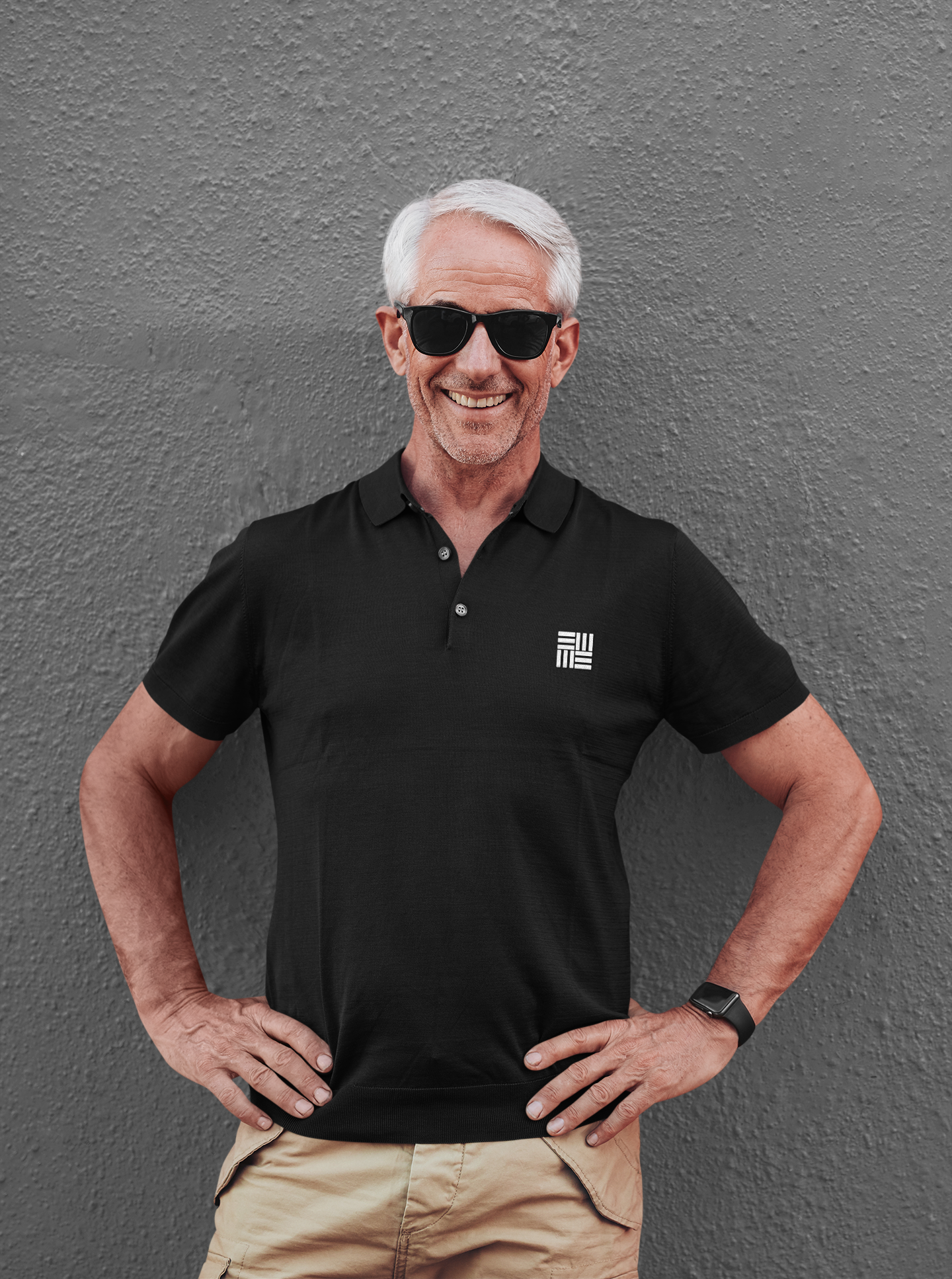 Black Splendid Polo T-shirt