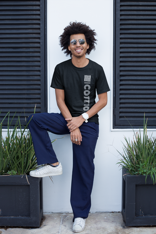 COTT10 Round Neck Full Print T-Shirt