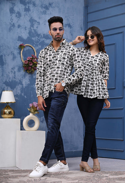 Elephant Print Classic Sanganeri Bundle