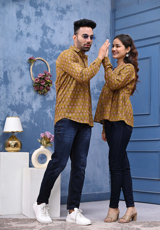 Sanganeri Floral Printed Combo