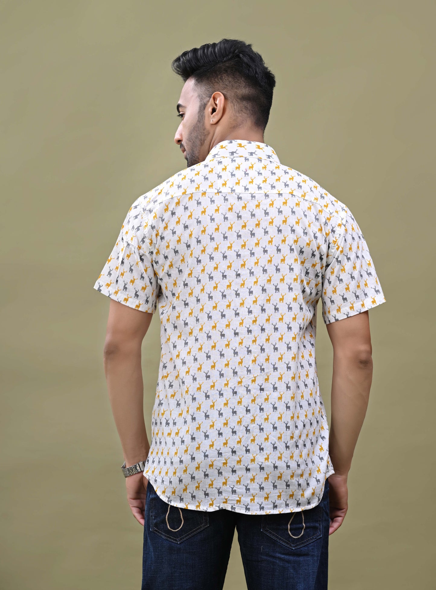 Offwhite Deer Print Shirt
