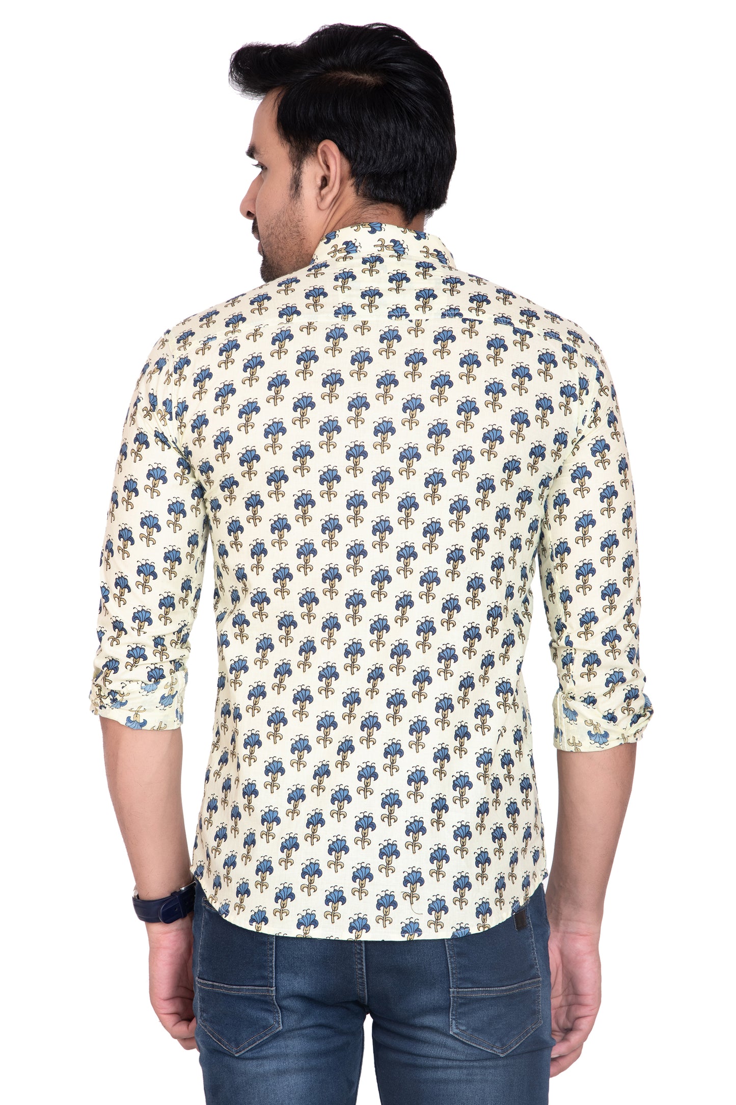 Aparaajita Sanganeri Printed Cotton Shirt